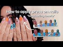 Video thumbnail for HOW TO APPLY PRESS ON NAILS *so they last long* (3-4 + weeks) | press on nail tutorial