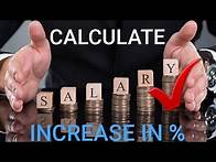 Video thumbnail for How to Calculate Percentage Increase in Salary| 10 Percent Increase in Salary Hike % in Excel
