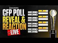 Video thumbnail for CFP Rankings Reveal & Reaction LIVE | Full Bracket Breakdown for Week 14