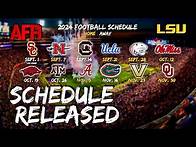 Video thumbnail for REACTION: 2024 LSU Schedule Released