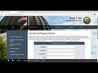 Video thumbnail for CLAIM YOUR MONEY? CALIFORNIA UNCLAIMED PROPERTY
