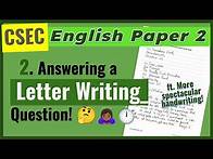 Video thumbnail for Best CSEC Expository Letter Writing Tutorial - Back to Basics for 2025