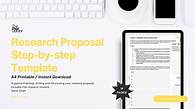 Video thumbnail for Research Proposal Step-By-Step Template   Gantt Chart