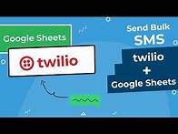Video thumbnail for How to Send SMS using Google Sheets and Twilio | Twilio and Google Sheet Integration | Send Bulk SMS
