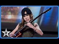Video thumbnail for 11-year-old Olly Pearson is GUITAR HERO in ROCKIN' audition! | BGTeaser | BGT 2025