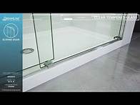 Video thumbnail for DreamLine Essence Shower Door | Sliding Opening
