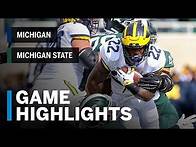 Video thumbnail for Highlights: Michigan at Michigan State | Big Ten Football