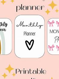 Video thumbnail for Paige Pieters (@paigepieters) - Printable Monthly Planner PDF – Organize Your Year