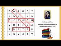 Video thumbnail for Interactive Exercises using PPT: Word Maze or Word Search and others (English)