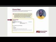 Video thumbnail for How to apply to ASU Online - Step 5: Choose a degree
