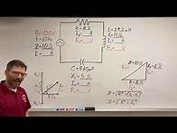 Video thumbnail for Series RLC, Ohms, Amps, & Volts