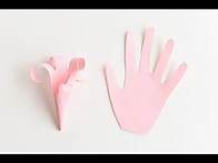 Video thumbnail for Handprint Lilies | How to Make an Easy Paper Lily