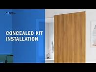 Video thumbnail for Nuk3y DIY | How To Install A Bypass Sliding Door Hardware With Soft Close And Finger Pull