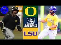 Video thumbnail for #14 Oregon v LSU (AMAZING GAME!) | Eugene Regional Final (Game 7) | 2021 College Baseball Highlights