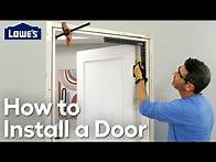 Video thumbnail for How to Install a Door: From Start to Finish