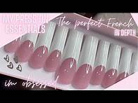 Video thumbnail for How to make press on nails in depth | French tip press on nails tutorial How to pack press on nails