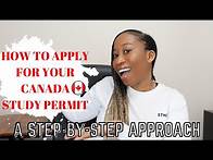 Video thumbnail for HOW TO APPLY FOR CANADA STUDY PERMIT ONLINE (DETAILED EXPLANATION) || NAVIGATE THE IRCC WEBSITE