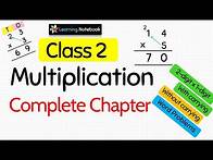 Video thumbnail for Class 2 Multiplication (Complete Chapter)