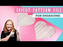 Video thumbnail for Cricut Pattern Fill for Engraving Projects (free file!)