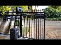 Video thumbnail for Van Nuys Wrought Iron Sliding Gate| Mulholland Security Los Angeles