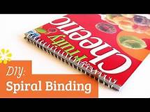 Video thumbnail for DIY Spiral Bookbinding Tutorial | Sea Lemon