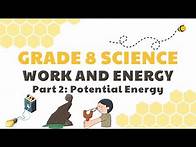 Video thumbnail for Work and Energy | Grade 8 Science DepEd MELC Quarter 1 Module 3 Part 2 Potential Energy