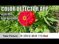 Video thumbnail for Make a Color Detector App with MIT App Inventor | Science Project
