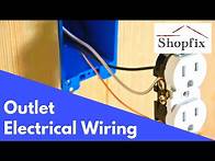 Video thumbnail for How to Install an Outlet From a Junction Box - Electrical Wiring