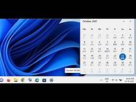 Video thumbnail for Fix Windows 11 Calendar On Taskbar Is Showing Chinese Character,Calendar Appears In Chinese Language
