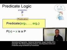 Video thumbnail for SEM120 - Sentence Semantics