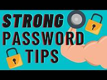 Video thumbnail for Strong Password Tips | Create a strong password in 2022