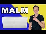 Video thumbnail for Tutorial | Malm 6 Drawer Dresser IKEA