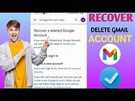 Video thumbnail for How to Recover Permanently Deleted Gmail Account in 2025 (Simple Solution)