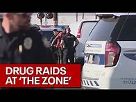 Video thumbnail for 9 arrested after drug raids at 'The Zone' in Phoenix