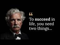 Video thumbnail for 19+1 Mark Twain's Life Lessons That Will Change You