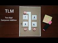 Video thumbnail for TLM for two digit addition with carryover