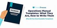 Video thumbnail for 13 Free Operations Manual Templates [ How To Write Them]