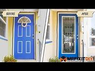 Video thumbnail for Adding Glass to Your Front Door - A DIY Guide