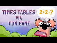 Video thumbnail for Times tables game - learn multiplication in a fun way