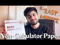 Video thumbnail for GCSE Maths Last Minute Tips | GCSEs 2024