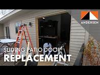 Video thumbnail for Onsite with Andersen: Sliding Patio Door Replacement | Andersen Windows