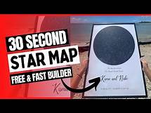 Video thumbnail for How To Make A Star Map In 30 Seconds (Easiest Method) | Download & Print Night Sky