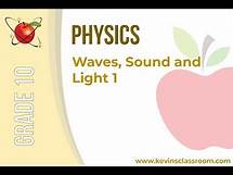 Video thumbnail for Grade 10 Physics - Waves, Sound and Light 1