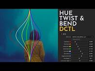 Video thumbnail for Hue Twist & Bend DCTL - DaVinci Resolve Color Grading Tool