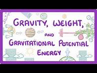 Video thumbnail for GCSE Physics - Gravity, Weight and GPE