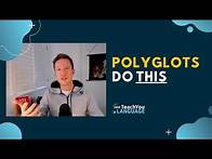 Video thumbnail for 8 ways polyglots learn languages fast