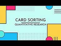 Video thumbnail for Card Sorting Example & Guide | Quantitative Research Method | UX Process