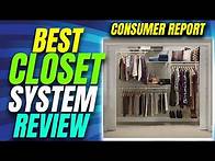Video thumbnail for ✅Top 5 Best closet systems | Best closet systems on a budget | Best closet systems with drawers