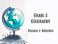 Video thumbnail for Grade 8 Geography - Distance & direction