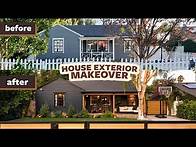 Video thumbnail for Exterior Home Makeover (Modern Farmhouse Transformation!) | DIY with Orly Shani